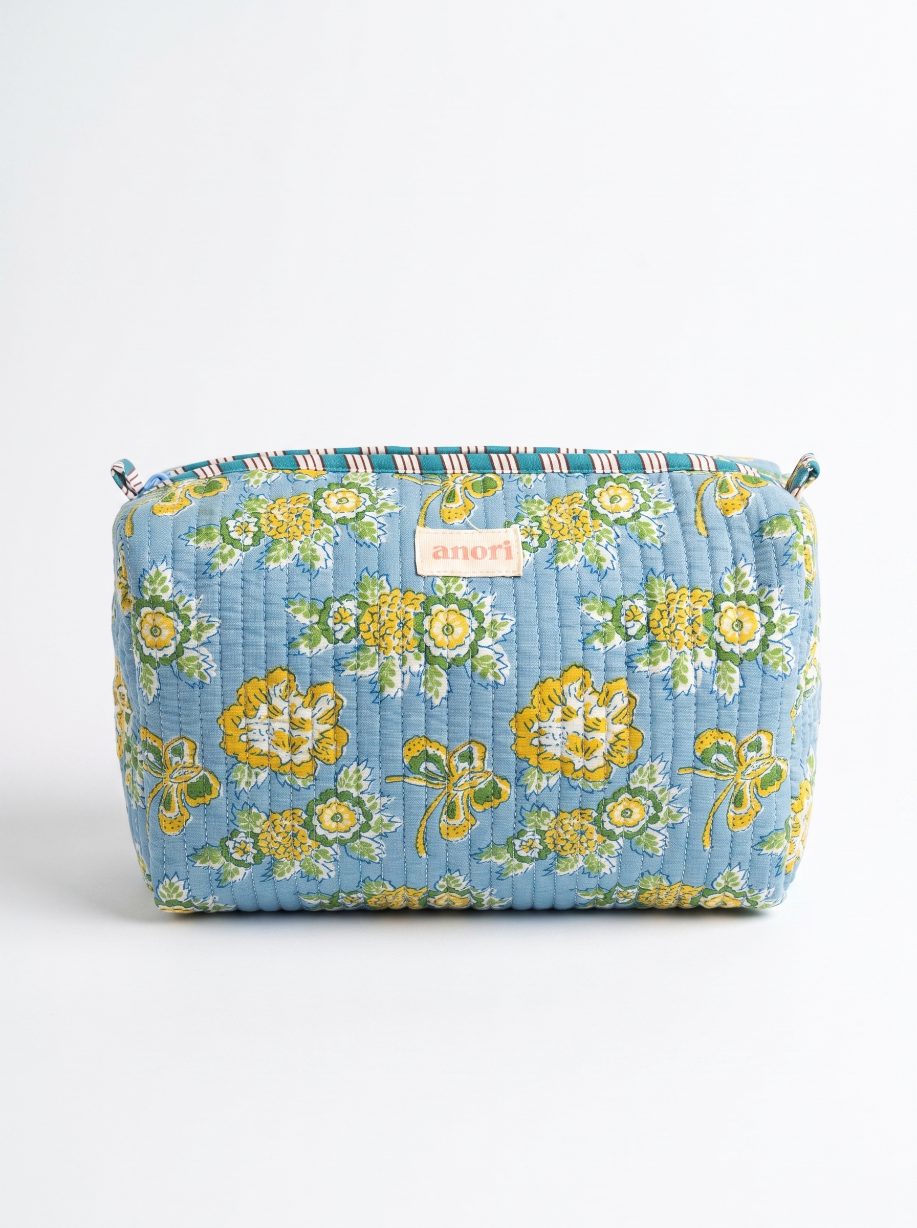 BLUE POSY WEEKEND POUCH