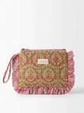 GARDEN ROSE FRILL POUCH