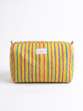 SUNSHINE STRIPES WEEKEND POUCH