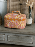 MUSTARD BLOOM VANITY CASE