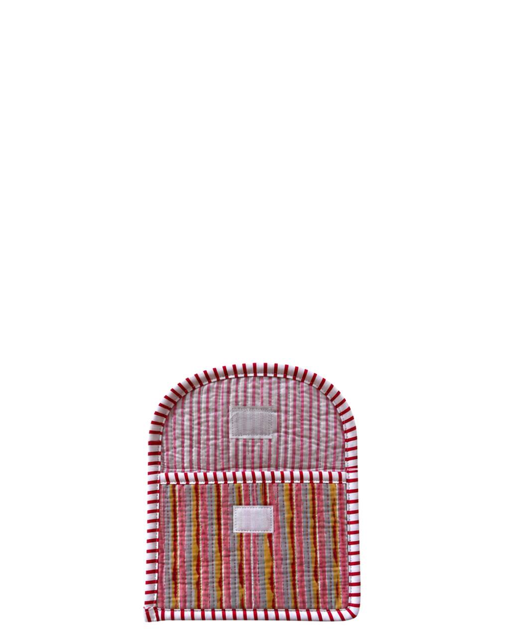 Carnival Stripes Velcro Pouch